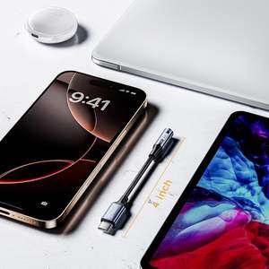 Cable Adaptador USB-C Macho a 3.5mm Hembra para Auriculares, Compatible con iPhone 17/16/15 <span class=keywords><strong>Pro</strong></span> Max, para S24/S23/S22 Ultra, iPad - Product Image 6