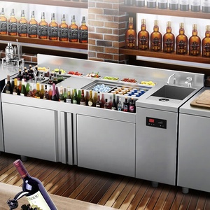 Refrigerador de Cócteles Personalizado para Tienda, Equipo de Cocina, Barra, Estación de Trabajo para Bartender, Equipo de Barra - Product Image 2
