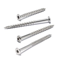 Countersunk Flat Head Deck Self Tapping Stainless Steel Hex Head Torx Wood Screws for Wood
