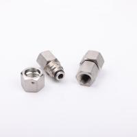 Adaptateur hydraulique à raccord rapide haute pression en acier inoxydable avec jauge, filetage mâle BSP, joint torique et point de test verrouillable