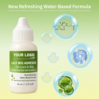 Penghilang Lem Wig Cepat Beraksi untuk Wig Lace, Sistem Rambut, dan Ekstensi 3 oz