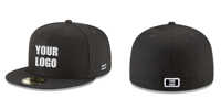 Neue flache Krempe Snapback Cap benutzer definierte Farbe Original mit 3D-Stickerei Logo Baseball Hut Baumwolle angepasst Sport hüte Unisex
