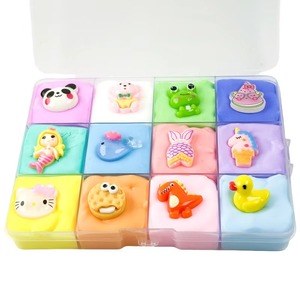 Wholesale ODM 12 Color Cotton Mud Slime <b>Kit</b> Slime <b>Clay</b> for Kid Stress Relieving Toys - Product Image 1