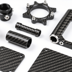 Usinage <span class=keywords><strong>CNC</strong></span> de pièces en fibre de carbone personnalisées composants de précision équipement industriel automobile léger et durable en fibre de carbone - Product Image 2