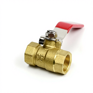 Factory-direct 3/8-inch Double Internal-thread Brass <strong>Ball</strong> <strong>Valve</strong> <strong>1</strong>/2-inch Internal-threadwater Supply Use China Origin Large - Product Image 1