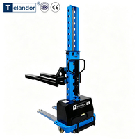 Chariot élévateur autoporteur pour supermarché, hauteur de levage maximale 1300 mm, élévateur portable