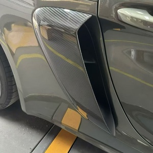 กระจังหน้าคาร์บอนไฟเบอร์รุ่นใหม่ล่าสุดสำหรับ 718 <span class=keywords><strong>RS</strong></span>, 718, 982 Cayman <span class=keywords><strong>RS</strong></span> พร้อมฝาครอบช่องลมด้านข้าง (รุ่นใหม่) - Product Image 6