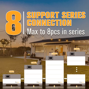 고전압 15kwh 리튬 이온 배터리 48v 200ah 쌓을 수 있는 20Kwh 30Kwh Lifepo4 배터리 (10 년 보증 포함) 태양 전지 - Product Image 3