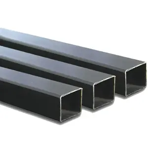 Profilo in alluminio estruso 6063 T5 tubo quadrato rettangolare con profilo in alluminio rettangolare personalizzato
