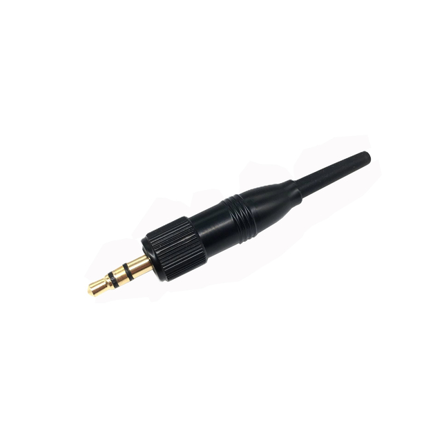 Stereo 3.5 mm Jack Connector with 2.5mm or 4mm Tail Outlet Gold Plated 3.5mm XLR Audio Jack Connector for Microphone