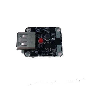 Módulo Cargador Solar USB A 5V 2A, Placa de Circuito de Carga Rápida con Indicador LED - Product Image 5
