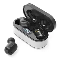 Écouteurs sans fil TWS, casque audio avec affichage LED, son stéréo HIFI, pour le sport, avec boîte de vente au détail
