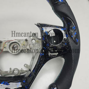 Volante de Cuero Perforado de Fibra de Carbono Forjado al Por Mayor a Bajo Precio para Toyota Corolla - Product Image 4