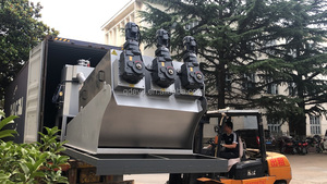 Multi Disc Screw Press <strong>Machine</strong> Sludge <strong>Dewatering</strong> <strong>Machine</strong> For Wastewater Treatment - Product Image 6