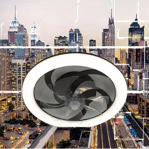 16.5 inch hiện đại LED quạt trần ánh sáng với điều khiển từ xa Chandelier phong cách DC động cơ cho phòng khách phòng ngủ trang trí nội thất - Product Image 3