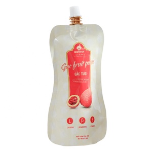 Bolsas Personalizadas con Boquilla para Bebidas (<span class=keywords><strong>100ml</strong></span>/200ml/250ml) Material PET Impresión por Grabado para Envasado de Líquidos - Product Image 4