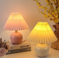 Creative chaud nordique en céramique petite lampe de table moderne minimaliste veilleuse pour étude salon carré pour bureau chevet