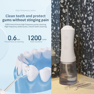 <span class=keywords><strong>Hydropulseur</strong></span> dentaire sans fil personnalisé avec logo, 3 modes, nettoyeur de dents portable, <span class=keywords><strong>jet</strong></span> de soins bucco-dentaires pour les voyages - Product Image 3