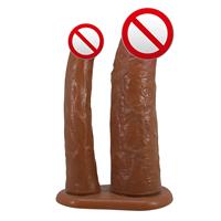 Pretty Love Dildo Doble con Correa para Hombre, 100% Impermeable, Juguete Sexual para Adultos, Ropa Interior con Pene Incorporado