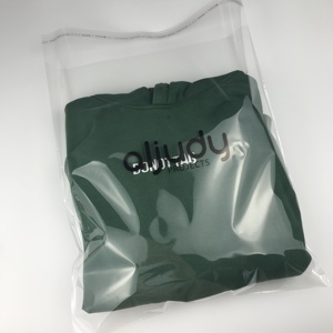 Resealable Transparent Custom <strong>Polybag</strong> Packaging clear Plastic Poly Opp Bags for Clothing/garment - Product Image 2