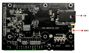 ゲートウェイデバイスIDO-SBC6Y15 IMX6ULLIECプロセッサースマートマザーボードは、4G産業用ルーターを備えたwifiおよびbleモジュールをサポートします