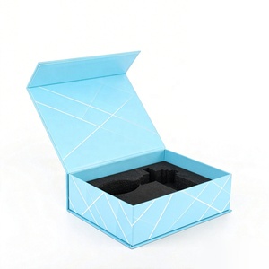 Boîte-cadeau magnétique de luxe personnalisée avec logo, en carton rigide, pour cosmétiques, rouge à lèvres, gloss à lèvres, avec boîtes rigides en papier - Product Image 1