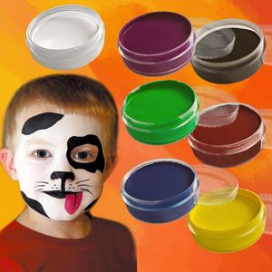 สีเพ้นท์หน้าสำหรับเด็ก น้ำหนักสุทธิ 90 กรัม ปลอดสารพิษ ละลายน้ำได้ ล้างออกได้ ใช้เพ้นท์ร่างกายสำหรับเด็กและผู้ใหญ่ อุปกรณ์เพ้นท์ตัวสำหรับการแสดงบนเวที - Product Image 1