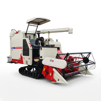 Cosechadora Agrícola Eficiente 4LZ-6L (4x4) para Cosecha de Trigo y Arroz