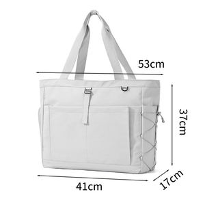 Bolsa de Deporte de Gran Capacidad al por Mayor, de Poliéster, para Tenis y Bádminton, con Cierre, para Mujer, Bolsa de Gimnasio, Viajes, Aire Libre, Fitness - Product Image 5