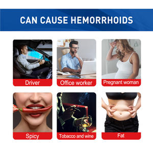 Krim Wasir South Moon Bahan Alami Warna Putih/Merah Memperbaiki Area Anal Benda Berbentuk Bola Daging Internal Eksternal Campuran - Product Image 4