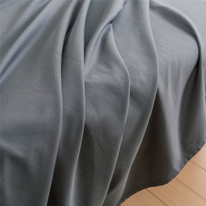 Parure de lit 4 pièces en coton massif de qualité hôtelière supérieure, tissu aéré, drap-housse élastique, maintien parfait, résistant à l'usure - Product Image 6