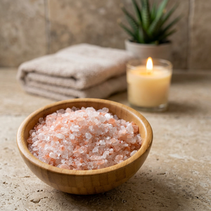 Sal Fina Rosa del Himalaya Premium OEM, Sal Comestible Natural, Gránulos Gruesos (2-5 mm), Logotipo Personalizado, Bolsa/Botella a Granel - Product Image 1