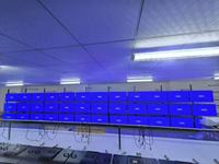 Écran d'affichage publicitaire BOE LCD d'intérieur 46, 49, 55 pouces 4K, mur vidéo 2x2, 3x3 avec cadre ultra-fin de 3,5 mm, panneau de moniteur d'animation