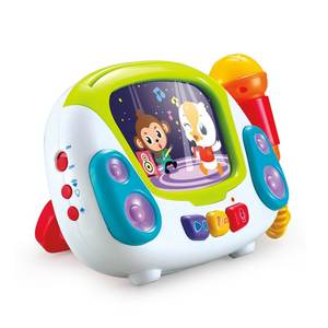 Samtoy – jouet Musical multifonction à piles, pour l'éducation de la petite enfance, karaoké, Jukebox, avec Microphone, pour enfants de plus de 24 mois - Product Image 2