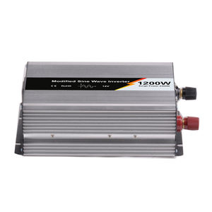 Onduleur DC 12V 24V 48V à AC 110V 220V 1200W voiture modifiée alimentation extérieure UPS onduleur hybride - Product Image 2