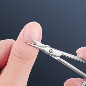 Bán buôn tùy chỉnh chuyên nghiệp thép không gỉ cho các công cụ chăm sóc móng tay lớp biểu bì kéo - Product Image 2