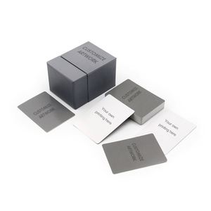 Cartes éducatives et de divertissement de haute qualité, jeu de cartes de quiz holographiques personnalisées avec logo - Product Image 4
