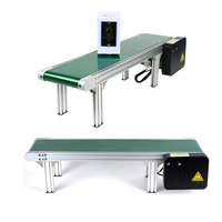 En Aluminium Alimentaire Fruits Micro Convoyeur Système Largeur 10/20/30cm Longueur 40/60/80cm ligne de produits personnalisés