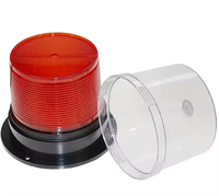 12V 24V LED-Blitzwarnleuchte Wasserdichtes Rot-Blaues Rundumlicht Auto-Notfall-Blitzlampe