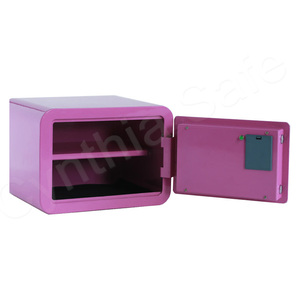 Fingerprint Hotel Safe Box Colorful Mini Safety Box Cash Coin Small Storage Box - Product Image 5