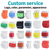 Parafoudre résidentiel AC/DC 2P 4P 275V 385V 420V 20KA 40KA, dispositif de protection contre les surtensions et les parafoudres basse tension
