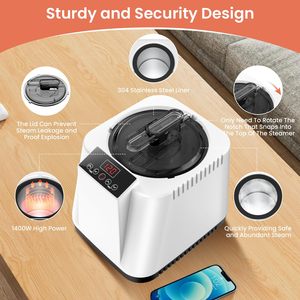 Generador de Vapor Eléctrico de Alta Presión para Ducha, 1400w, Diseño Gráfico, para Uso en Interiores - Product Image 4