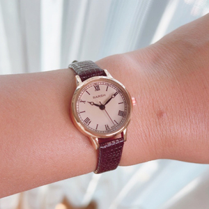 Relojes Redondos Hermosos para Mujer, Correa con Patrón Lizared, Relojes de Cuarzo Minimalistas de Alta Calidad, Gran Venta - Product Image 2