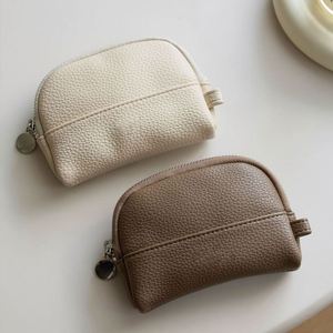 Promotion Custom Logo Retro PU Zipper <b>Coin</b> <b>Purse</b> Compact Exquisite Key Storage Mini Handheld Card Holder Waterproof Stowable - Product Image 4