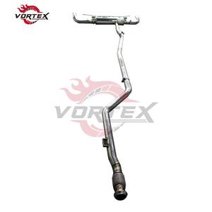 Échappement Catback VORTEX SUS304 Valvetronic pour BMW F25 X3/F26 X4 2.0T/3.0T 2011-2018 Embout simple Fixation directe - Product Image 5