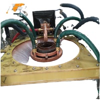 Machine de chauffage par induction de haute qualité pour le durcissement de surface des roulements d'engrenages automatiques, production sur mesure pour les pièces d'arbre