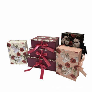 Scatola per Fiori di Lusso con Design Floreale Dolce, Alta Qualità, per Regali di Compleanno, Disponibile <span class=keywords><strong>in</strong></span> Magazzino per Negozi di Fiori - Product Image 5