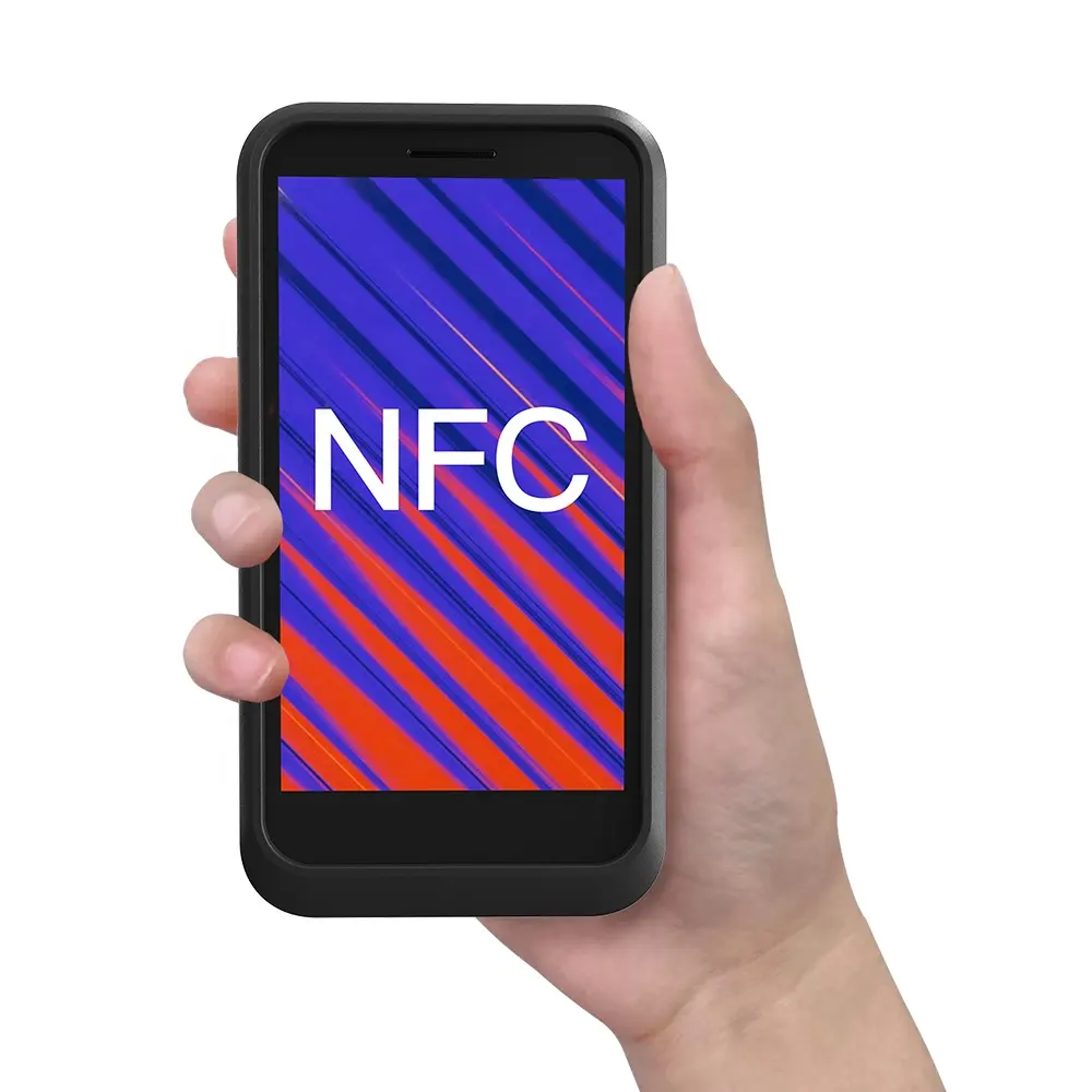 Zuverlässiges 5,5 zoll android tablet mit rfid smart-bildschirme reisegidse museum reisegidse audio-gerät nfc smartphone tablet pc