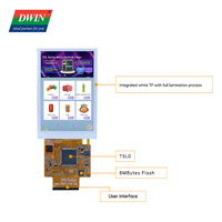 Module d'affichage LCD ultra-fin DWIN 3,5 pouces 320*480 à faible coût, écran tactile capacitif UART HMI intelligent