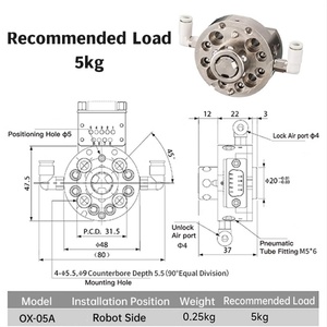 Injection <b>Robot</b> EOAT Gripper Fixture Vacuum Suction Cups <b>Mini</b> Grippers Aluminum Profile Brackets Fittings Automation Solution JD - Product Image 2